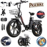 2026 Pasebike P20 Pro Електромобіль 1000W 23Ah 50Km/H Oil Brake
