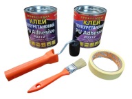 Професійний Клей Для Ponton Pvc Pu312 600 Г Х 2 Банки + Валик + Кисть + Скотч