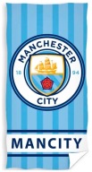 Пляжний Рушник Manchester City 75X150 Принт 100% Бавовна Синій