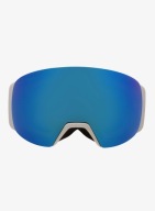 Лижні Окуляри Red Bull Spect Jon - Білі/Димчасті З Блакитним Дзеркалом