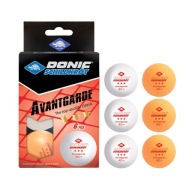 М'ячі Donic-Schildkröt Avangarde 3* Poly 40+ Різнокольорові
