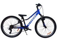 Велосипед 24 Racer Mtb Підвіска Shimano Aluminium Blue Рама 11''