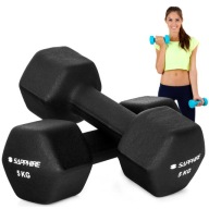 Гантелі, Гантелі, Вари 2X5Kg Soft Vinyl Фітнес Набір 10К