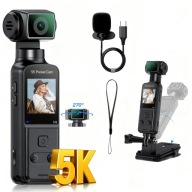 Кишенькова Камера Для Відеоблогерів 5K Hd, Поворот На 270°, 32G, Спортивна Камера Dv