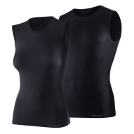 Кругла Безрукавка Brubeck Base Layer, Сіра