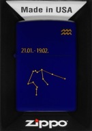 Запальничка Zippo Zodiac Aquarius Design Aquarius 60006942 Windproof Benz