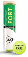 М'ячі Тенісні Dunlop Fort All Court 4 Шт
