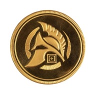 5.11 Spartan Coin Patch Gold 81942