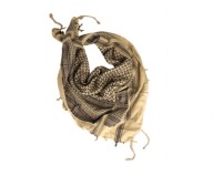 Арафатка Kefija Shemagh Military Scarf Mil-Tec 110 X 110 См Хакі Чорний