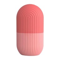 Силіконовий Льодовий Масажер Для Обличчя Food Grade Face Ice Roller, Рожевий