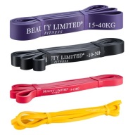 Power Band Training Resistance Bands Fitness Resistance Tapes 4 Шт. 2–40 Кг