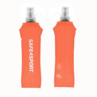 Soft Flask 500 Мл Soft Bottle Складаний Soft Water Bottle Оранжевий