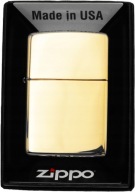 Запальничка Zippo Brass High Polshed 60001166 Windproof Gasoline
