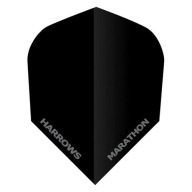 Дротики Harrows Anti Glare Dart Feather Чорний 1514