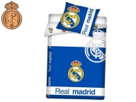 Real Madrid Club Постільна Білизна Наволочка 140 Х 200 + Подушка 70Х90 100% Бавовна