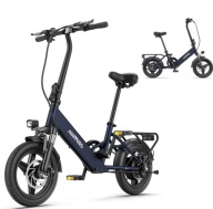 Електричний Велосипед Hillmiles Mile1 36V10.4Ah 250 Вт, Швидкість 25 Км/Год, Складний