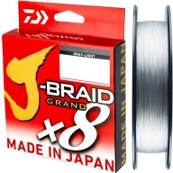 Daiwa J-Braid Grand X8 0.13Mm 8.5Kg 135M Grey Для Фідер Спінінгу