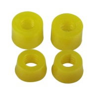 2 Комплекти Комплекту Longboard Для Вантажівок, Верхня Та Нижня Втулки Yellow 85A