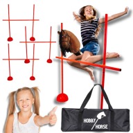 3X Перешкода Hobby Horse Для Стрибку Коня На Палиці Training Hurdle 120 См
