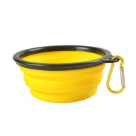 Складна Силіконова Туристична Миска Yellow