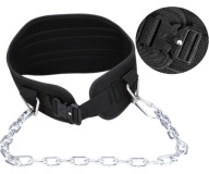 Ремін Для Бодібілдінгу З Пряжкою Та Ланцюжком - Dip Belt