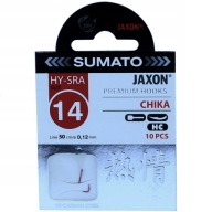 Гачки Jaxon Sumato Chika З Поводками Червоні / Розм. 14