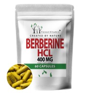 Berberine Hcl 400Mg 60 Caps Берберин Втрата Ваги Діабет Регулює Цукор