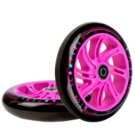 Колеса Для Скутера Raven Elena Black Led 145Мм 2Шт Підшипники Abec-9