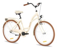 Жіночий Міський Велосипед 28 Light Ladies Bonita Beige Velosteel Eco + Безкоштовні Подарунки