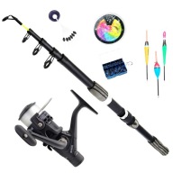 Fishing Set Telescopic Tr Cl 300 Cm Float And Reel With Line
