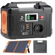 Портативна Електростанція Flashfish E200 200W 40800Mah + Сонячна Панель 60W