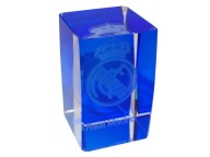 Скляний Блок Real Madrid З 3D-Гравіюванням Всередині