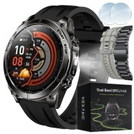 Чоловічий Розумний Годинник Dual Gps Maps Водонепроникий Годинник 5Atm Ai Assistant Amoled