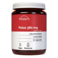Органічний Калій 380 Мг Цитрат Калію Heart Pressure Vitaler's 60 Caps