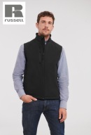 Чоловічий Жилет Без Рукавів Russell 141M 3 Шари Softshell Black Розмір Xl