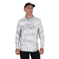 Футболка Fox Rage Uv Hooded Light Camo З Довгим Рукавом