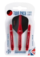 Harrows Twin Pack Shafts + Dart Feathers