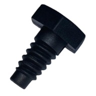 Bilard Cue Bottom Plug Protector Praktyczne Lekkie Miękkie Ostre Zęby