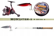 Ice Set Monster-2 Вудка 50 См Котушка 2 Х Човник