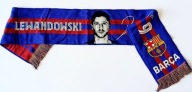 Шарф Fc Barcelona Lewandowski Односторонний Тканий 140X20 Оригінал