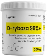 Proton Labs D-Ribose Стандарт. 99%+ Pure 200 Г Порошкового Підсолоджувача Keto Energy Atp