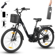 Ttgo C2 Pro Чоловічі/Жіночі Електричні Велосипеди 250W 36V 18Ah 25Km/H 120Km 26
