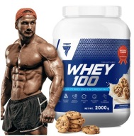 Смачний Wpc Whey Protein Trec Whey 100 2000G Protein Muscle Для Маси