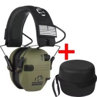 Walkers Razor Digital Active Headphones Захист Слуху Зелений + Чохол