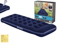 Велюровий Одномісний Надувний Матрац 185Х76 Bestway 67223 З Ножним Насосом