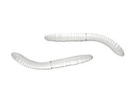 Приманка Libra Lures Fatty D'worm Tournament 5,5 См Silver Pearl