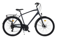 Чоловічий Трекінговий Велосипед Lazaro Legion V1 Shimano Hydraulics Graphite 21