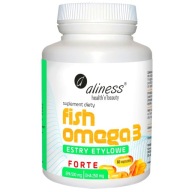 Aliness Fish Omega 3 Forte Acids Epa Dha Ethyl Esters 500/250Mg 60 Caps.