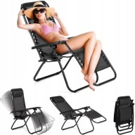 Складний Пляжний Садовий Крісло Chair Zero Gravity Adjustable Outtec