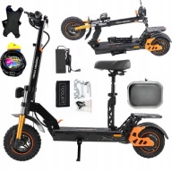 Електромобіль 1000W 48V 18Ah 45Km/H 45Km З Сидінням, Багажником, Twofish V5 Max